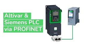 How to Set PROFINET Communication Between Altivar and Siemens PLC's | Schneider Electric Support