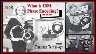 Do you know HOW a COMPUTER TAPE DRIVE REALLY Works?  1968 Phase Encoding IBM 2420 NOW  Technology