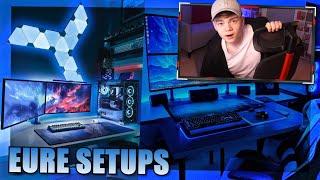 Ich REAGIERE auf EURE GAMING SETUPS (Part 6)