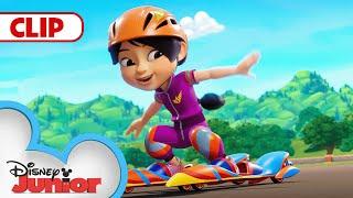 Roller Coaster Rescue  | Firebuds | @disneyjr​