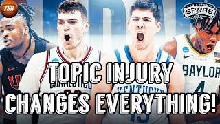 San Antonio Spurs Mock Draft |Topic Injury Changes EVERYTHING!