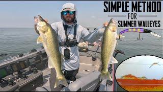 SIMPLE METHOD that Catches Summer Walleyes EVERYWHERE!