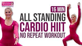 CARDIO WORKOUT STEHEND I NO EQUIPMENT I NO REPAT I ALL STANDING