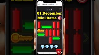 Hamster Kombat Mini Game Puzzle 1 December Today