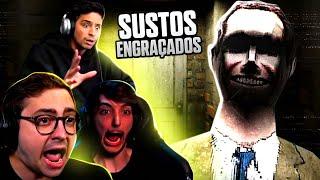 OS MAIORES SUSTOS EM LIVE #16 - Streamers jogando Jogos de Terror