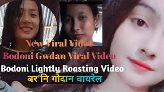 बर'नि गोदान वायरेल । New Bodo Viral Video । Bodoni Lightly Roasting Video । Jaba Daja Bodoni Creator