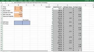 How to Value Stock Options with Monte Carlo Simulation in Excel