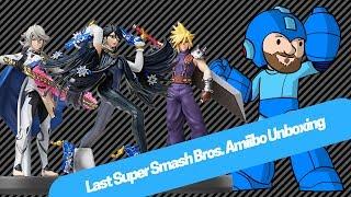 Unboxing the FINAL Super Smash Bros. Amiibo: Bayonetta, Corrin, and Cloud