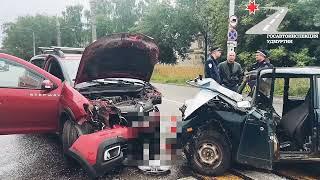 18.08.2024 ДТП в Ижевске на перекрестке улиц Удмуртская и Холмогорова. 1 погиб.