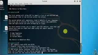 10  Hack Remote PC Using HTA Attack in SET Toolkit