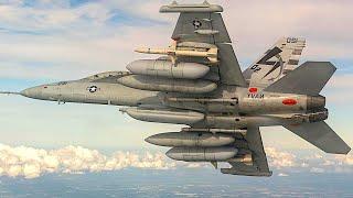 Powerful US EA-18G Growler • Electronic Warfare Fighter Jet • Aircraft Compilation Video