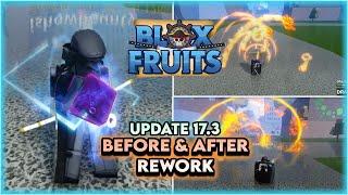 ALL V1 FIGHTING STYLE BEFORE & AFTER COMPARISON - Blox Fruit Update 17.3 [Roblox]