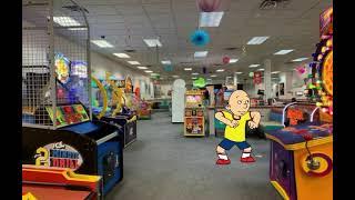 Caillou Sneaks Out of School to Go to Chuck E Cheese’s/Suspended/Grounded
