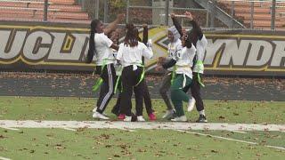 Brush High School leads charge in Northeast Ohio's expanding girls flag football scene