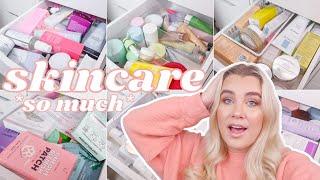 *EXTREME* SKINCARE ORGANIZATION - *huge skincare collection* | Paige Koren