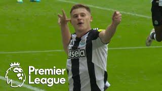 Harvey Barnes blasts Newcastle in front of Tottenham | Premier League | NBC Sports