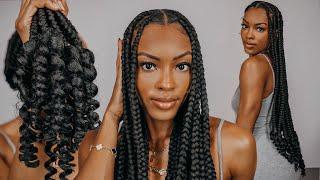 How To Do Knotless Braids on Yourself | Step-By-Step Tutorial