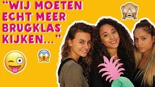 MAY, BIRGIT EN FLEUR RADEN ZINNEN UIT BRUGKLAS  | TINA DAAGT UIT #4  | TinaTV