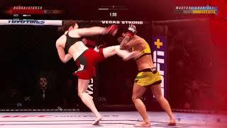 UFC 4 | Alexandra Volkova vs Jessica Andrade Full Fight