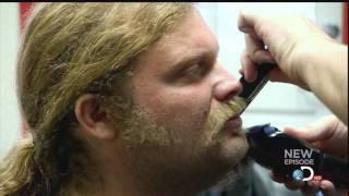 American Chopper Mikey Teutul Shaves!