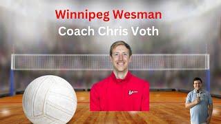 Winnipeg Wesmen head men's volleyball coach Coach Chris Voth