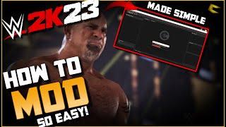 WWE 2K23 -HOW TO INSTALL MODS MADE SIMPLE!!