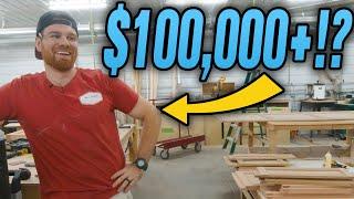 He Makes HOW MUCH from Cabinet Making!?