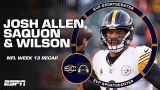 NFL Week 13 Recap ️ Bills clinch AFC East, Saquon's MVP case, Russ Wilson breakdown  | SC with SVP