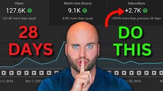 2,700 Subscribers in 28 Days | How To ACTUALLY Grow on YouTube