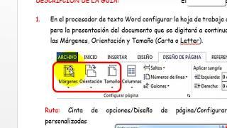 Guía 1 Procesador de Palabra