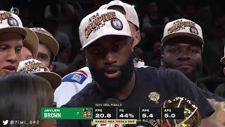 Jaylen Brown G5 Highlights vs Dallas Mavericks (21 pts, 8 reb, 6 ast) | 2024 NBA Finals