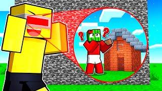 CHEATING Using X-RAY In A Minecraft Build Battle!