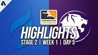 Dallas Fuel vs Los Angeles Gladiators | Overwatch League Highlights OWL Stage 2 Week 1 Day 3