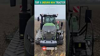 TOP 5 INDIAN 4X4 TRACTOR  #shorts