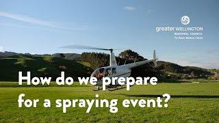 Aerial Spraying - How do we prepare?