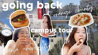 LA VLOG PT.2: visiting my old college campus, reunions, best food in OC