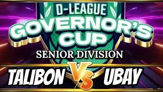 TALIBON vs UBAY | GOVERNOR'S CUP 2023 | SENIOR DIVISION #TALIBON #UBAY