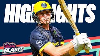 Labuschagne Hits 50 off 26 | Kent v Glamorgan - Highlights | Vitality Blast 2024