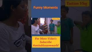 Tuition Vlog | Funny Moments- Caning Punishment  #shorts #Anitablossomworld #tuitionvlog