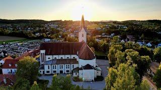 Abendstimmung Kirche Wieselburg