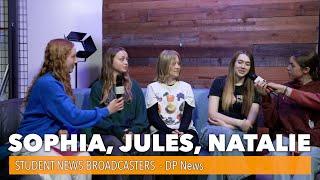 SOPHIA, JULES, NATALIE   Broadcasters, DP News