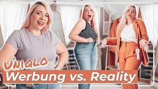 Ich teste UNIQLO  Werbung vs. Reality Try On Haul 