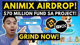 ANIMIX AIRDROP GAME! PROJECT BY BINANCE AND OKX! $71 MILLION RAISED FUND BY SOPHON! AIRDROP SOON!