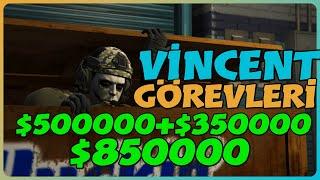 GTA 5 Online - VİNCENT GÖREVLERİNİ EN HIZLI ŞEKİLDE TAMAMLAYIN 850.000$ Para Kasma Yöntemi