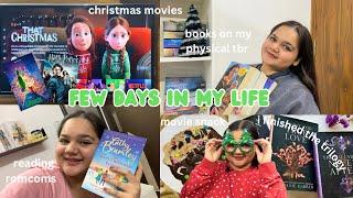 Christmas tbr & reading vlog (new fav book,audiobooks and movies)