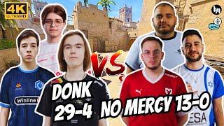 No Mercy! donk (29-4) 13-0 Mirage POV | Jan 7, 2025 #cs2 #pov