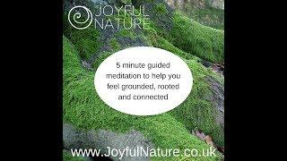 5 minute grounding meditation