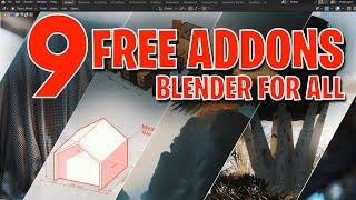 Top Free Blender ADDONS 2023
