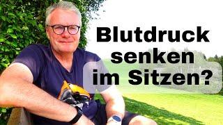 Verblüffende Methode zur Blutdruck-Senkung: An der Wand sitzen (wall sits)!