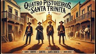 Quatro Pistoleiros de Santa Trinitá | HD | Faroeste | Filme completo em Português